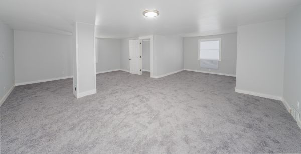 Basement Carpet Installation in Norfolk